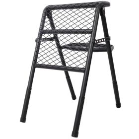 Foldable SUV Tire Ladder Adjustable Vehicle Access Step For Truck SUV RV Offroad (Option: 58333225)