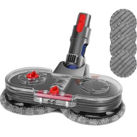 Electric Mop Head Set For V7 V8 V10 V11 V15 Vacuum Cleaner Parts, Mop Attachment With Water Tank, Cleaning Cloth (Option: MopHeadSet)