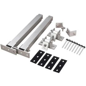 Solar Photovoltaic Adjustable Front And Rear Foot Brackets, Single Set Of 15-30 Degrees (nut Type) (Option: asshown)